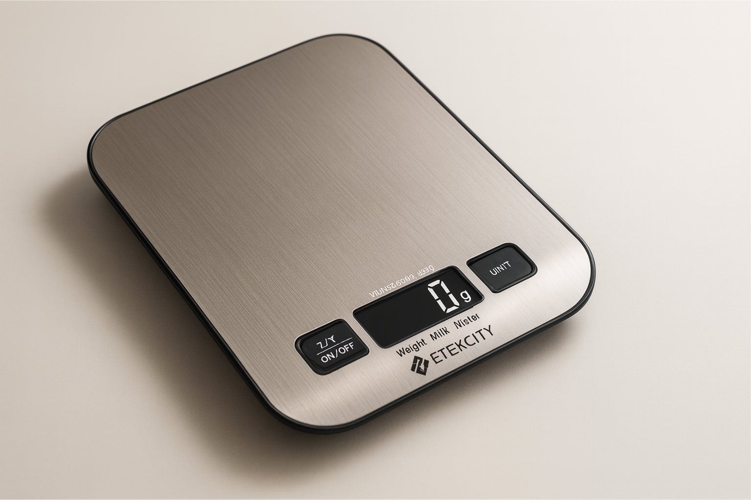 Etekcity EK6015 Digital Kitchen Scale, 11 lb/5 kg Food Scale with Backlit LCD Display